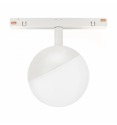 Spot sur rail SHIFT Smart 5W dimmable Ø100x130mm - 165°, CCT, blanc, Zigbee