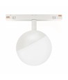 Spot sur rail SHIFT Smart 5W dimmable Ø100x130mm - 165°, CCT, blanc, Zigbee