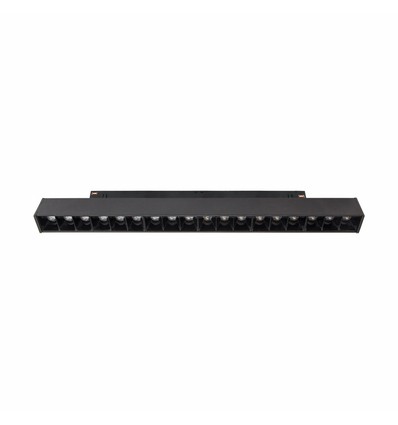 Projecteur sur rail 17W Dimmable SHIFT Smart-Grid M 30,3cm - 35°, CCT, Noir, Zigbee