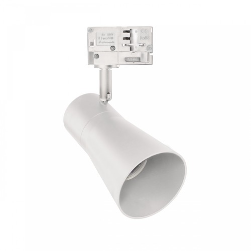 MADARA Scandi GU10 - sans source lumineuse, rail triphasé (3 circuits), 250V, IP20, 80x140x180, blanc