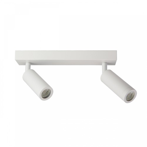Madara Slim MR11 - 2x230V, IP20, 260x54x160, Blanc, Mobile, Sans Source Lumineuse