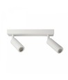 Madara Slim MR11 - 2x230V, IP20, 260x54x160, Blanc, Mobile, Sans Source Lumineuse