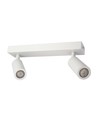 Madara Slim MR11 - 2x230V, IP20, 260x54x160, Blanc, Mobile, Sans Source Lumineuse