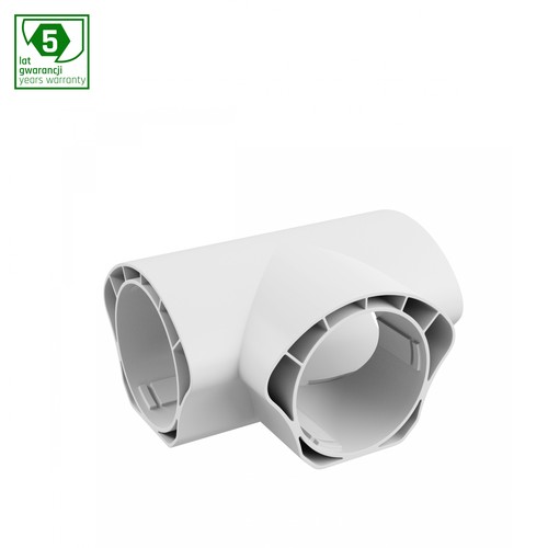 Connecteur en T Limea Vario pour luminaires étanches - Blanc, 5 ans de garantie, 120x60x70 mm