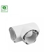 Connecteur en T Limea Vario pour luminaires étanches - Blanc, 5 ans de garantie, 120x60x70 mm