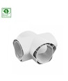 LIMEA VARIO X raccord pour pièces humides - Blanc, IP65, 120x120x70 mm, pour usage intérieur et extérieur