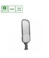 Lampe de rue LED crépusculaire 200W - Capteur crépusculaire, Ø60 mm, gris, IP65, IK09, 230V