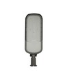 Lampe de rue LED crépusculaire 200W - Capteur crépusculaire, Ø60 mm, gris, IP65, IK09, 230V