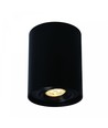 Chloe GU10 spot en saillie - Noir, aluminium, Ø9,4cm, IP20, sans source lumineuse