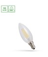 E14 5,5W LED ampoule flamme - C37, 230V