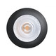 LEDlife Unni68 spot encastrable pour meubles - Trou : Ø5,6 cm, Dimensions : Ø6,8 cm, IRC95, noir, 12V CC