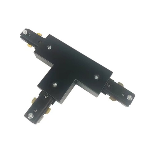 LEDlife Connecteur en T pour spots sur rail - Noir, 1 phase, 1F3W
