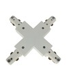 LEDlife X-connecteur pour spots sur rail - Blanc, 1 phase, 1F3W