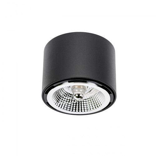 CHLOE AR111 GU10 - P20, rond, noir, sans source lumineuse
