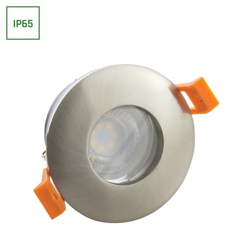 Spot encastrable FIALE IV GU10 - IP65 salle de bain, blanc, sans source lumineuse