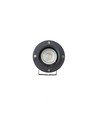 FLORI GU10 - Aluminium, angle réglable, IP65, 98x180mm, piquet noir, sans source lumineuse