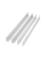 Cadre de montage en saillie 60x60 pour panneau LED - Blanc, hauteur 4,5-5cm, pour luminaires Algine