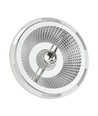 Spot LED GU10 12W blanc - AR111, 45°