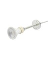 Suspension pour rail triphasé MADARA MINI II - Blanc, GU10, Ø5,5cm, sans source lumineuse