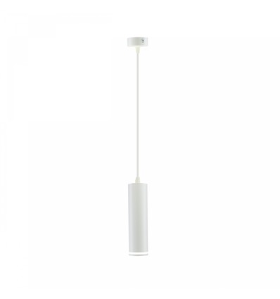 Madara GU10 suspension avec anneau - Blanc, câble de 1m, Ø55x200mm, IP20, sans source lumineuse