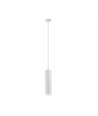 Madara GU10 suspension avec anneau - Blanc, câble de 1m, Ø55x200mm, IP20, sans source lumineuse