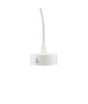 Madara GU10 suspension avec anneau - Blanc, câble de 1m, Ø55x200mm, IP20, sans source lumineuse