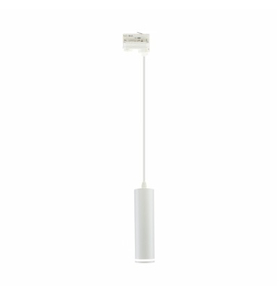 Suspension GU10 triphasée - Blanc, IP20, source lumineuse non incluse