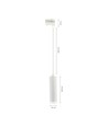 Suspension GU10 triphasée - Blanc, IP20, source lumineuse non incluse
