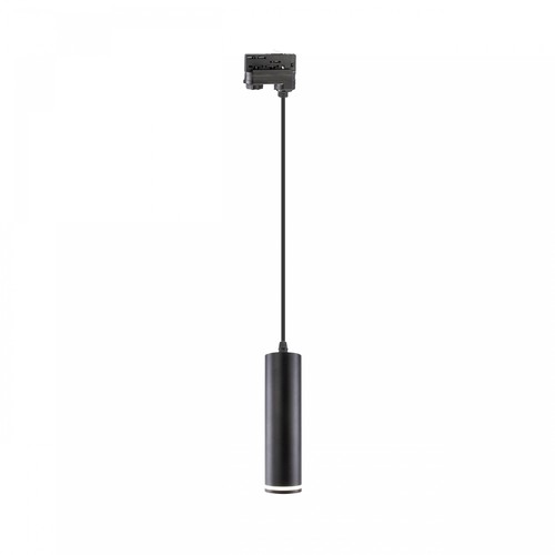 MADARA MINI RING GU10 SUSPENSION POUR RAIL 3 PHASES 230V IP25 FI55*200MM NOIR
