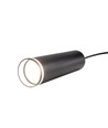 MADARA MINI RING GU10 SUSPENSION POUR RAIL 3 PHASES 230V IP25 FI55*200MM NOIR