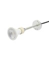 MADARA MINI RING GU10 SUSPENSION POUR RAIL 3 PHASES 230V IP25 FI55*200MM NOIR