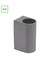 Applique murale Parete GU10 avec éclairage haut/bas - IP54 extérieur, pour 2x ampoules GU10, noir, rond