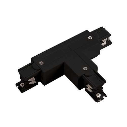 Connecteur en T pour rail 3 phases - Gauche, noir, Spectrum
