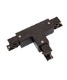 Connecteur en T pour rail 3 phases - Droite, noir, Spectrum