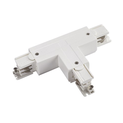 Connecteur en T pour rail 3 phases - T2, gauche, blanc, Spectrum