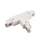 Connecteur en T pour rails 3 phases - Droite, T2, blanc, Spectrum