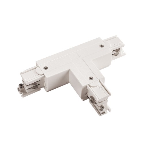 Connecteur en T pour rails 3 phases - Droite, T2, blanc, Spectrum