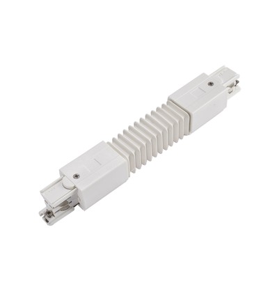 Connecteur flexible pour rails 3 phases - Blanc, Spectrum