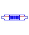 Connecteur flexible pour rails 3 phases - Blanc, Spectrum
