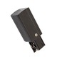 Connexion pour rail 3 phases - Droite, Noir, Spectrum