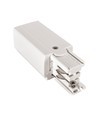 Connexion pour rail 3 phases - Droite, Blanc, Spectrum
