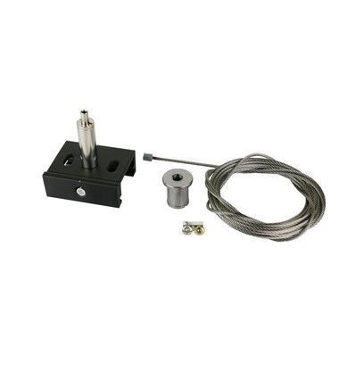 1 pièce de suspension par câble pour rail triphasé - 3m, Spectrum