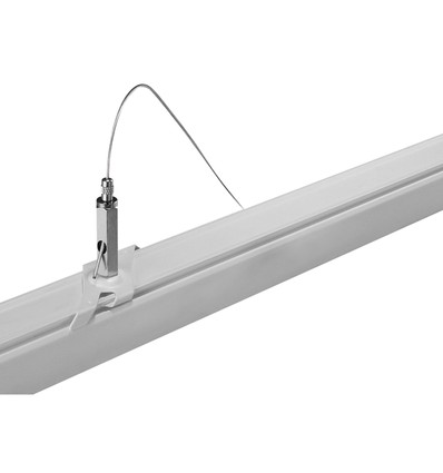 Kit de suspension par câble pour rail triphasé - Blanc, 8m, Spectrum, 1 pc.