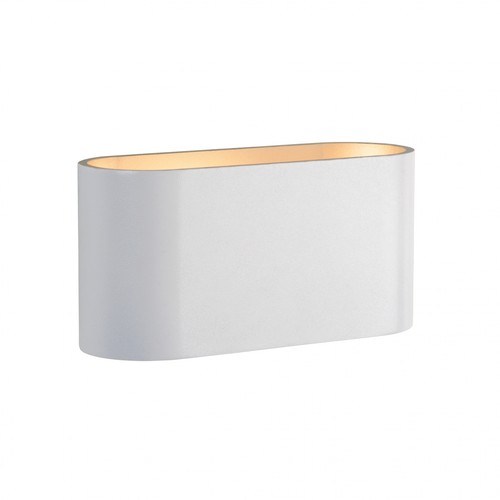G9 Squalla - IP20, blanc, or, sans source lumineuse