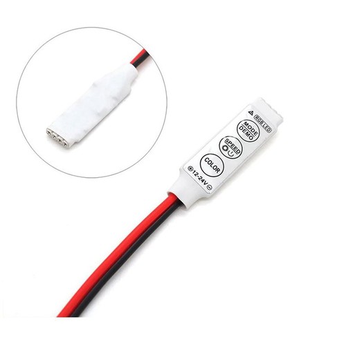 Mini contrôleur RGB - Pour bandes LED RGB 5050/3528