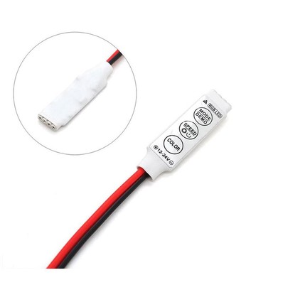 Mini contrôleur RGB - Pour bandes LED RGB 5050/3528