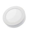 12W Ø17cm LED panneau encastrable - 6000K, bord blanc, 120 degrés, IP20 intérieur