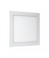 Panneau LED encastrable 12W 17x17cm - 3000K (Blanc chaud)