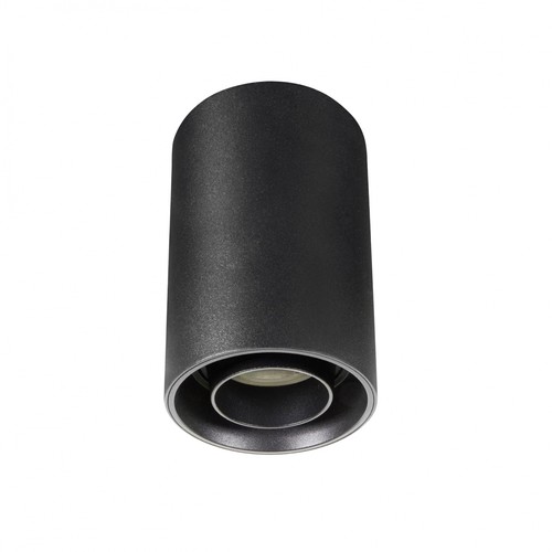 CHLOE SPOT GU10 EN SAILLIE IP20 ROND NOIR ORIENTABLE