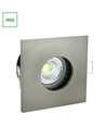 Fiale IV GU10 - Carré, Argent, IP65, Sans Source Lumineuse
